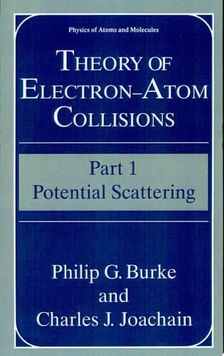 Theory of Electron-Atom Collisions: Part One: Potential Scattering