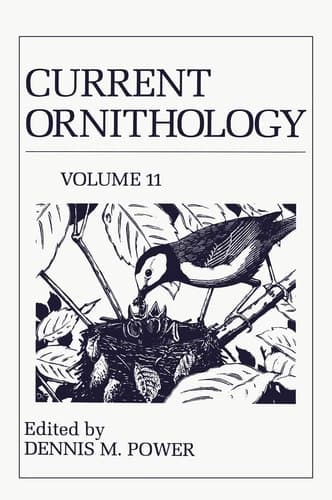Current Ornithology Volume 11