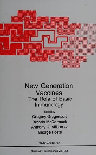 New Generation Vaccines:: The Role of Basic Immunology (Nato Science Series: A:)