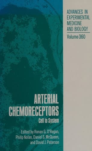 Arterial Chemoreceptors (NATO Asi Series)