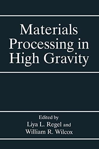 Materials Processing in High Gravity (Blood Cell Biochemistry)