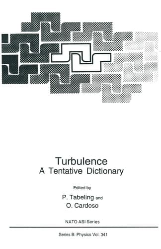 Turbulence: A Tentative Dictionary (NATO Science Series: B: Physics, Volume 341)