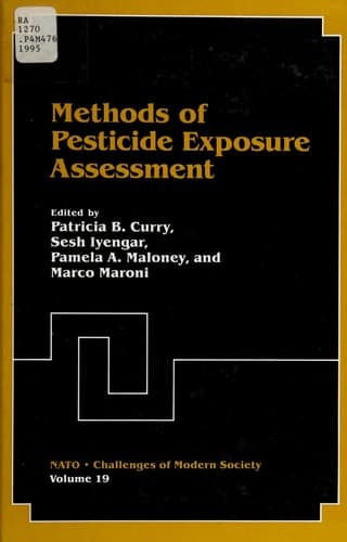 Methods of Pesticide Exposure Assessment