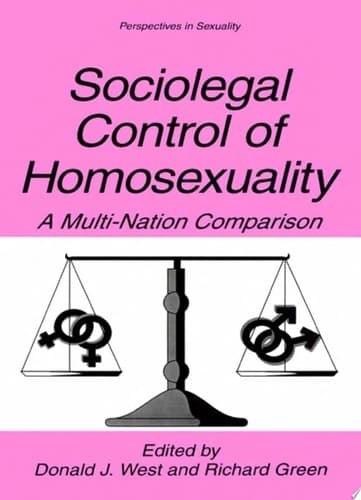 Sociolegal Control of Homosexuality A Multi-Nation Comparison