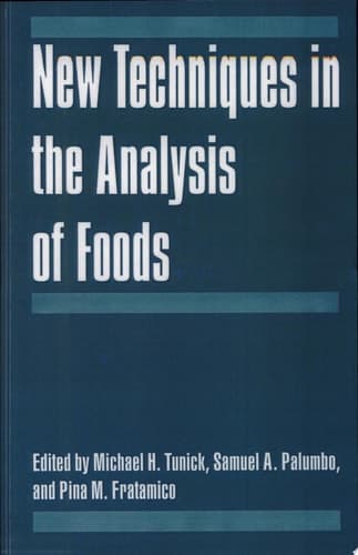 New Techniques in the Analysis of Foods