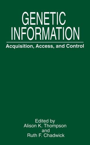 Genetic Information Acquisition, Access, and Control