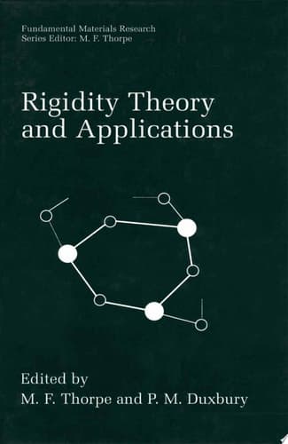 Rigidity Theory and Applications