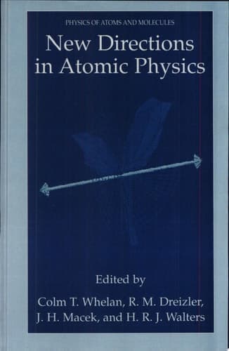 New Directions in Atomic Physics