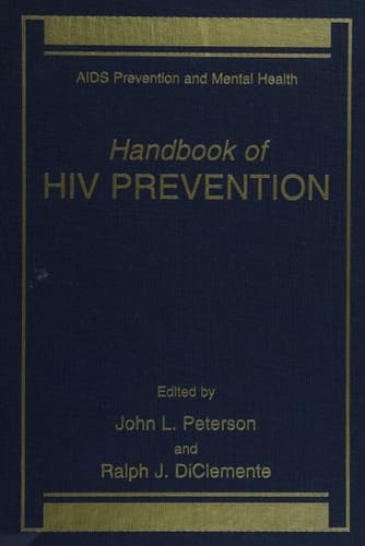 Handbook of HIV Prevention