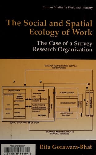 The Social and Spatial Ecology of Work The Case of a Survey Research Organization