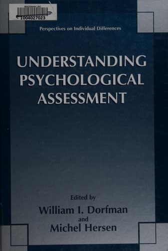 Understanding Psychological Assessment