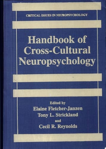 Handbook of Cross-Cultural Neuropsychology