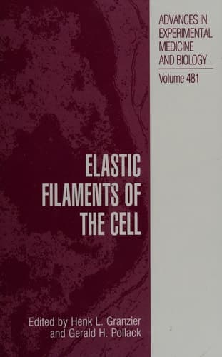 Elastic Filaments of the Cell