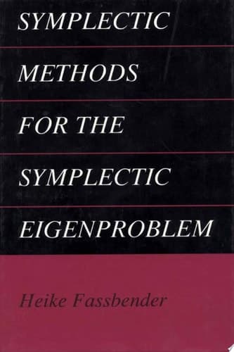 Symplectic Methods for the Symplectic Eigenproblem