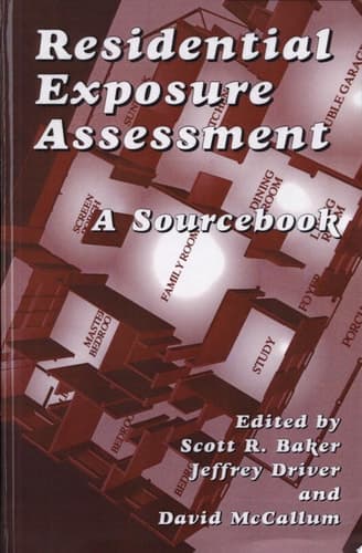 Residential Exposure Assessment A Sourcebook