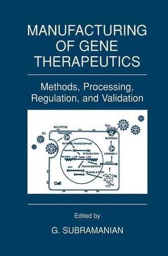 Manufacturing of Gene Therapeutics Methods, Processing, Regulation, and Validation