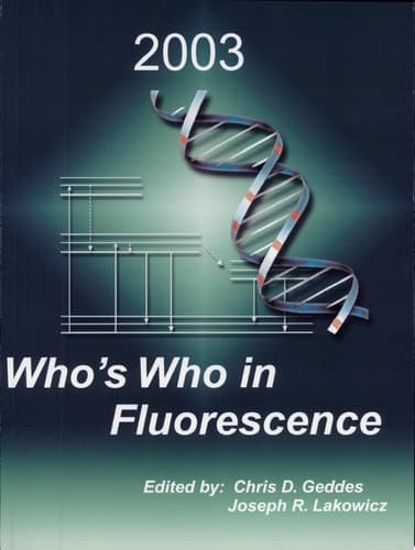 Who’s Who in Fluorescence 2003