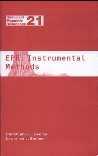 EPR: Instrumental Methods