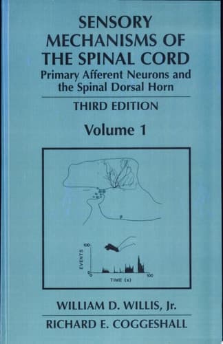 Sensory Mechanisms of the Spinal Cord Volume 1 Primary Afferent Neurons and the Spinal Dorsal Horn