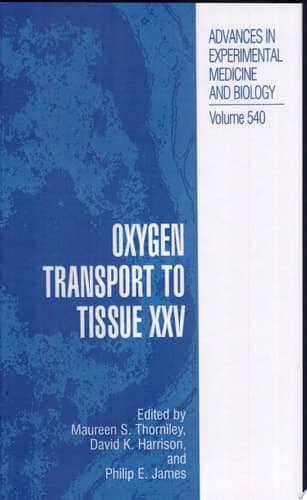 Oxygen Transport to Tissue XXV