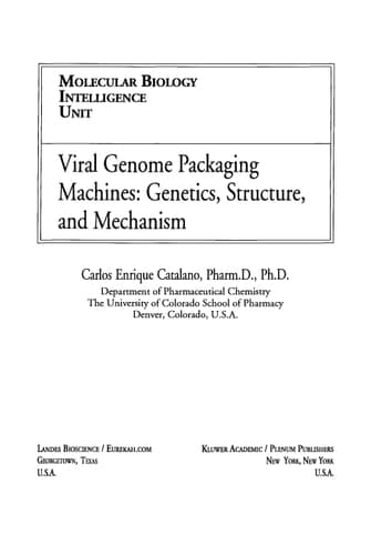 Viral Genome Packaging: Genetics, Structure, and Mechanism