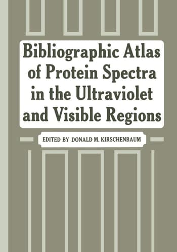 Bibliographic Atlas of Protein Spectra in the Ultraviolet and Visible Regions