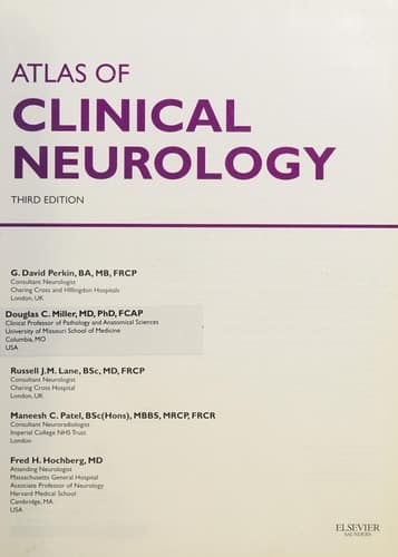 Atlas of Clinical Neurology