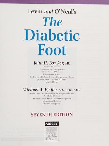 Levin and O'Neal's the Diabetic Foot