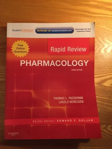 Rapid Review Pharmacology With STUDENT CONSULT Online Access