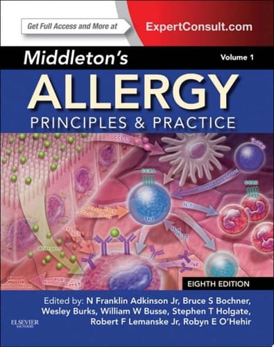 Middleton's Allergy 2-Volume Set Principles and Practice (Expert Consult Premium Edition - Enhanced Online Features and Print)