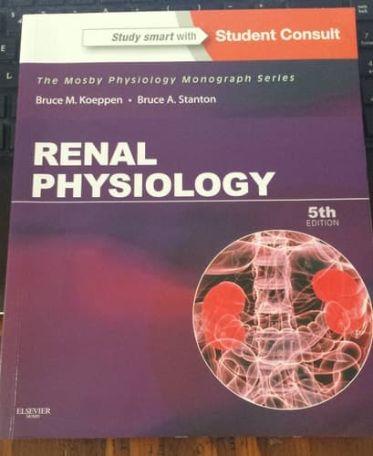 Renal Physiology Mosby Physiology Monograph Series (with Student Consult Online Access)