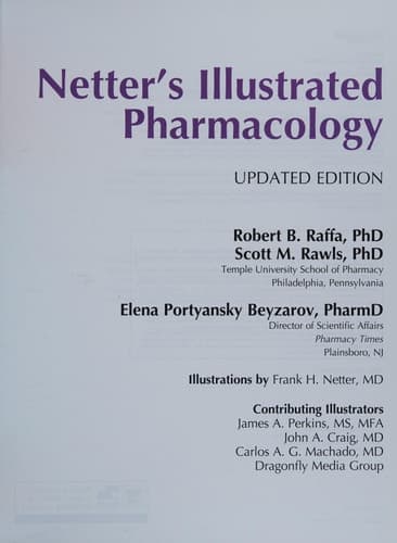 Netter's Illustrated Pharmacology