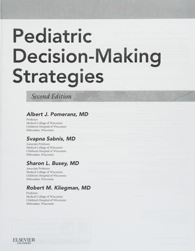 Pediatric Decision-Making Strategies