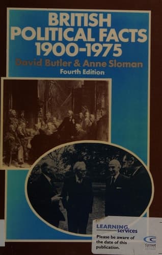 British political facts, 1900-1975