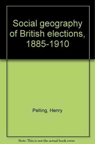 Social Geography of British Elections 1885-1910