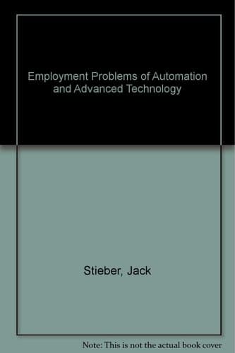 Employment Problems of Automation and Advanced Technology Procs. Conf. Geneva, July 1964