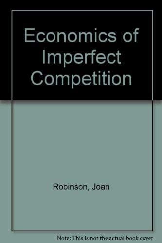 The economics of imperfect competition