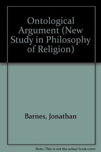 The ontological argument (New studies in the philosophy of religion)