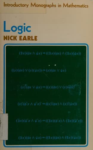 Logic (Introductory monographs in mathematics)