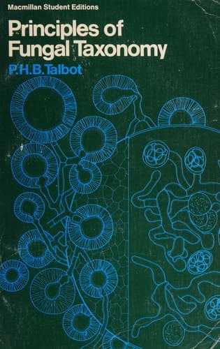 Principles of fungal taxonomy