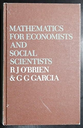 Mathematics for Economists and Social Scientists