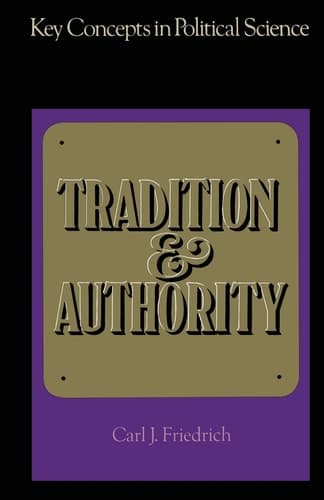 Tradition and Authority
