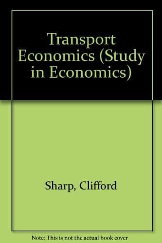Transport economics (Macmillan studies in economics)