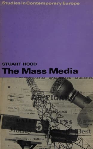 The Mass Media (Studies in Contemporary Europe)