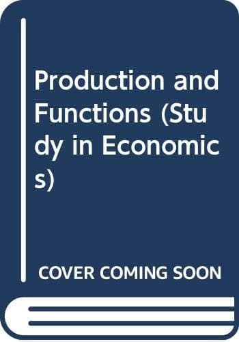 Production Functions