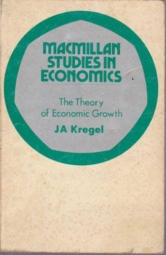The theory of economic growth (Macmillan studies in economics)