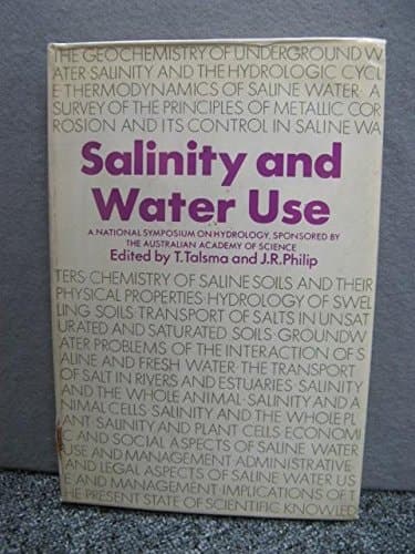 Salinity and water use: A National Symposium on Hydrology,