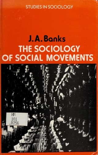 The Sociology of Social Movements