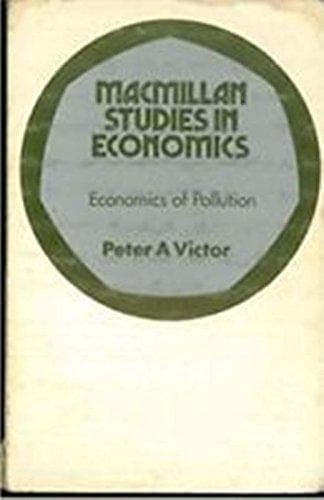 Economics of pollution (Macmillan studies in economics)
