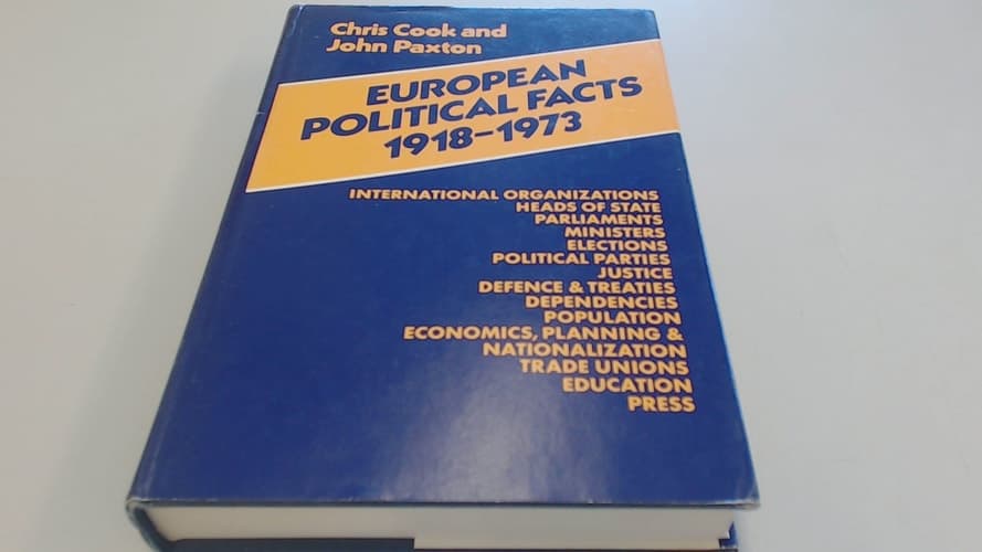 European political facts 1918-73
